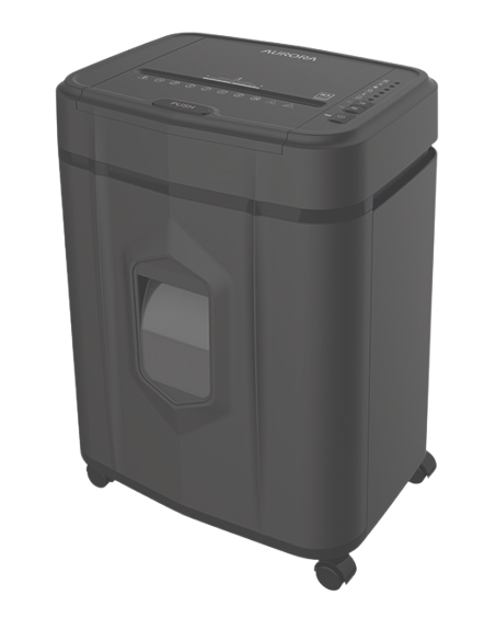 Aurora AS120CM Auto-Feed Paper Shredder (Mini Cross-Cut, P-4 Security)