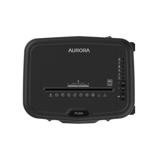 Aurora AS120CM Auto-Feed Paper Shredder (Mini Cross-Cut, P-4 Security)