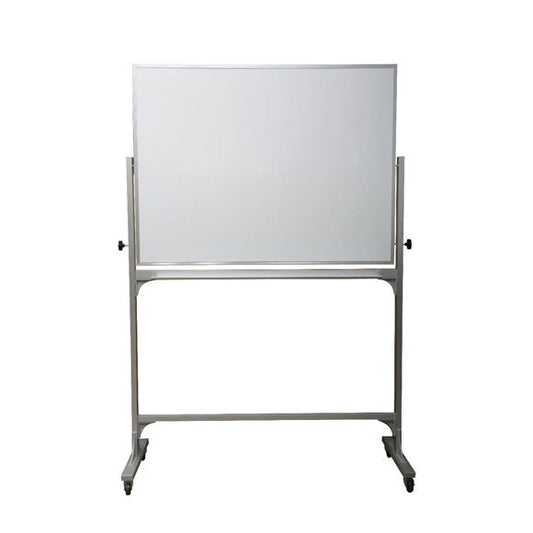 Mobile Magnetic Whiteboard With Aluminium Stand with Pen Tray (Double Sided)