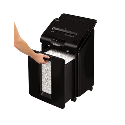 Fellowes AutoMax® 100M P-5 Micro-Cut Auto Feed Shredder