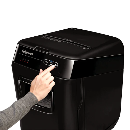Fellowes AutoMax® 200C P-4 Cross-Cut Auto Feed Shredder