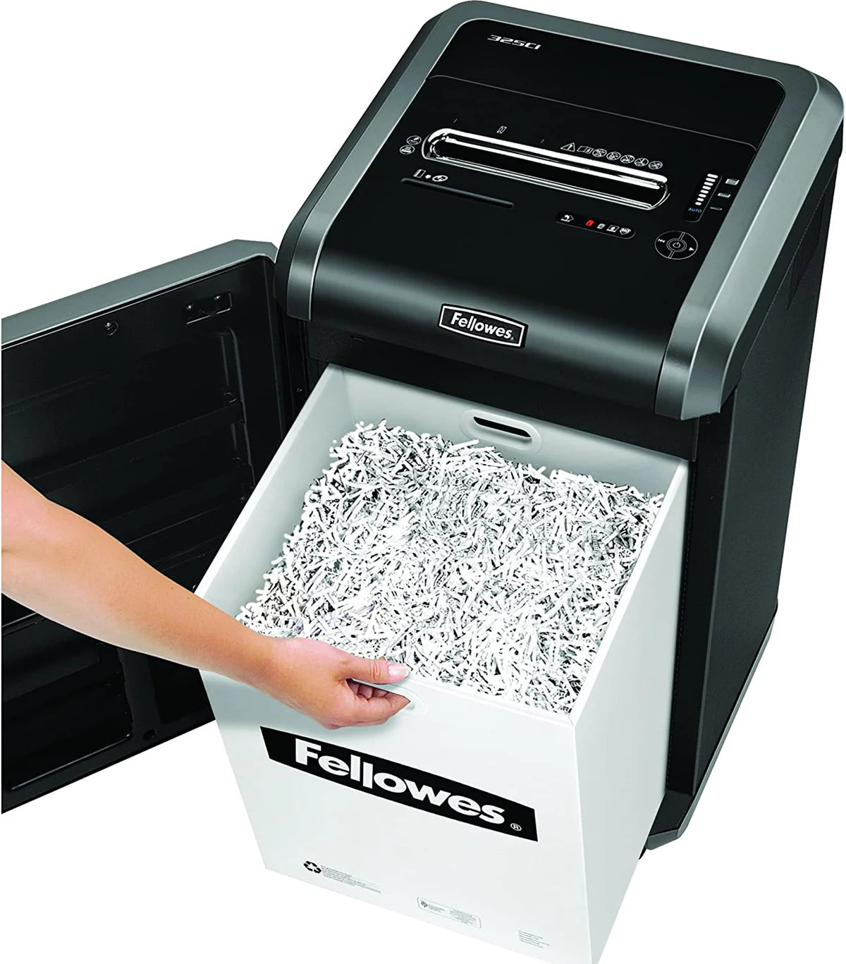 Fellowes Powershred® 325Ci P-4 Cross-Cut Heavy Duty Shredder