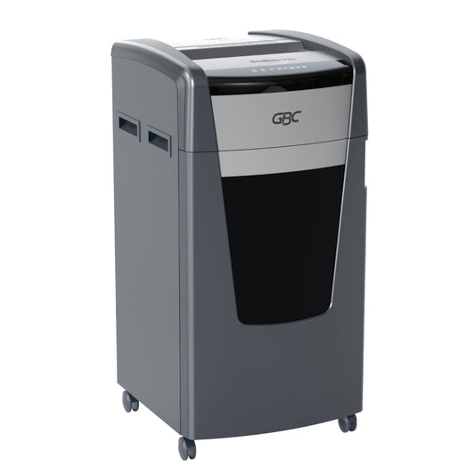 GBC ShredMaster XP426+ P-4 cross cut departmental shredder with 120L bin and jam free technology