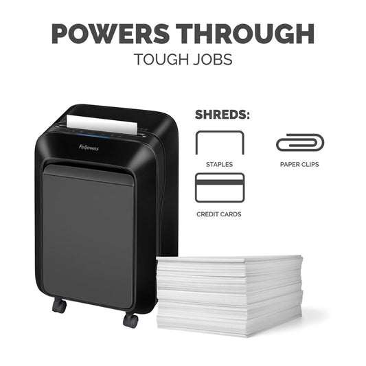 Fellowes Powershred® LX200 P-4 Mini-Cut Small Office Shredder