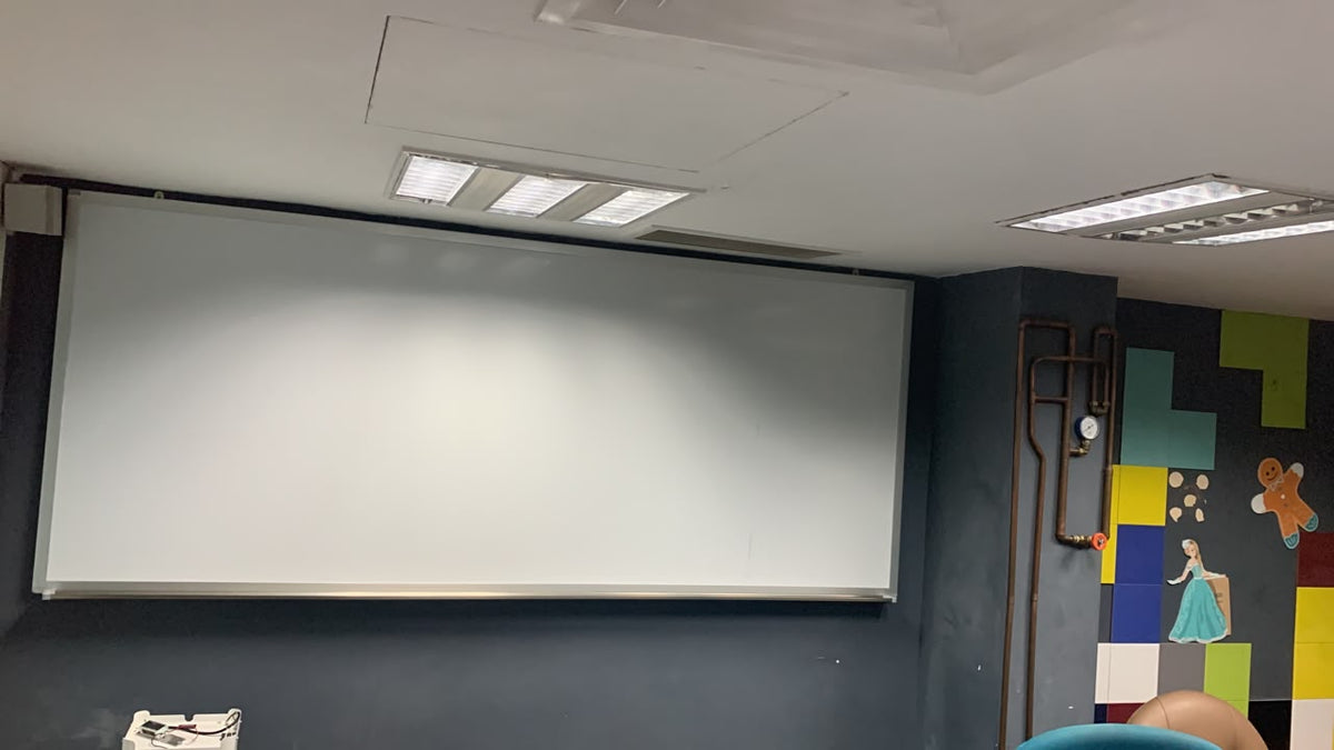 Wall Mount Magnetic Whiteboard with Aluminium Frame & Pen Tray