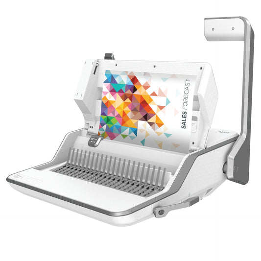 Fellowes Lyra 3-in-1 Binding Machine – Bind, Punch & Staple in One
