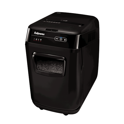 Fellowes AutoMax® 200C P-4 Cross-Cut Auto Feed Shredder