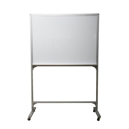 Mobile Magnetic Whiteboard with Aluminium Stand and Pen Tray (Single Sided)