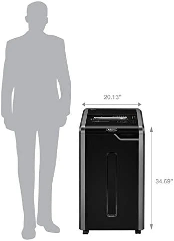 Fellowes Powershred® 325Ci P-4 Cross-Cut Heavy Duty Shredder
