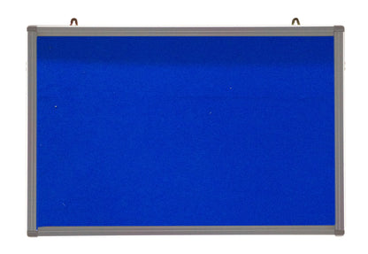 Wall Mount Green Felt Notice Board with Aluminium Frame