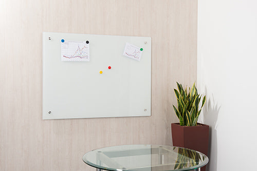 Wall Mount Magnetic Glass Board