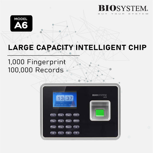 Biosystem Time Attendance System A6